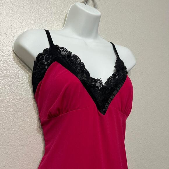 Vintage 90s Cache Red Tank Cami Top XL - Picture 2 of 4